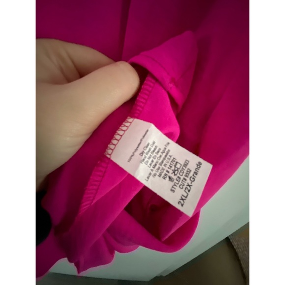 CHIC SOUL Hot Pink Babydoll Dress Size - Picture 6 of 7